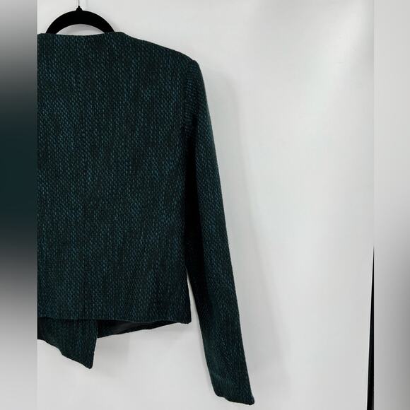 Banana Republic Dark Green Textured Blazer - Picture 11 of 16
